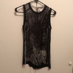 Helmut Lang print top